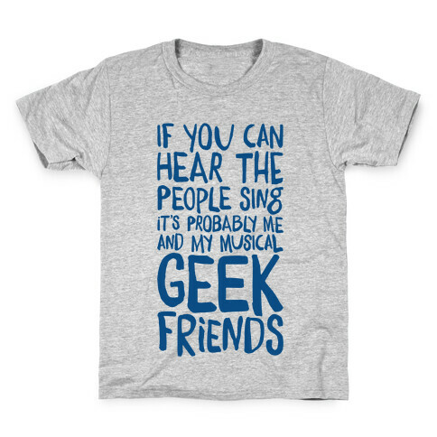 Miserable Musical Geeks Kids T-Shirt