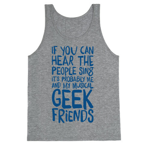 Miserable Musical Geeks Tank Top