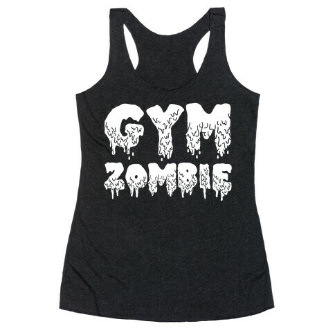 Gym Zombie Racerback Tank Top