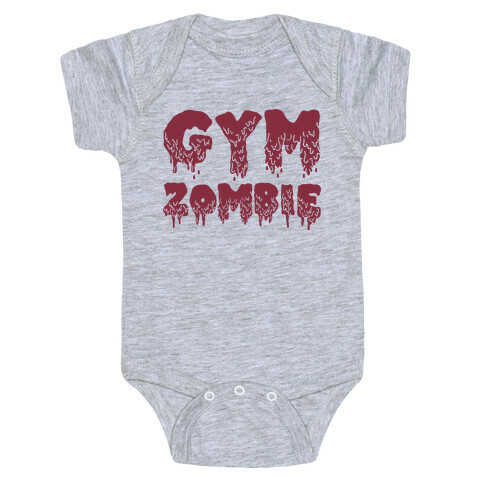 Gym Zombie Baby One-Piece