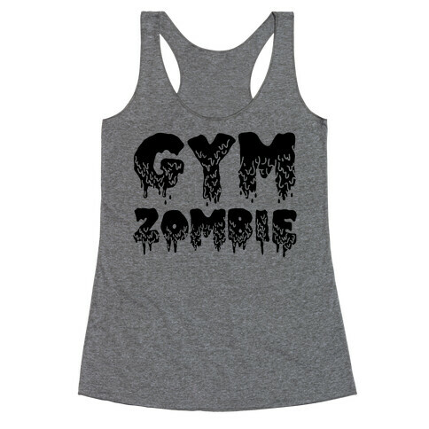 Gym Zombie Racerback Tank Top