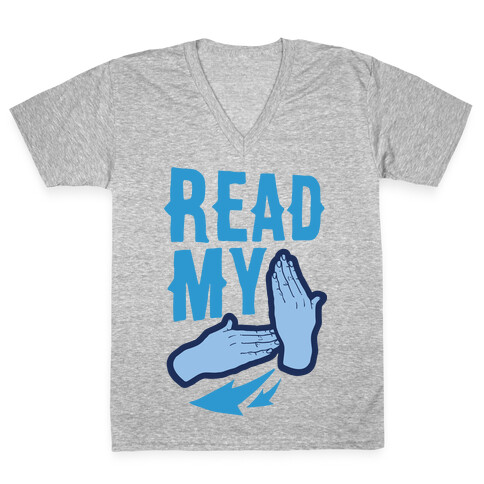 Read My Hands V-Neck Tee Shirt