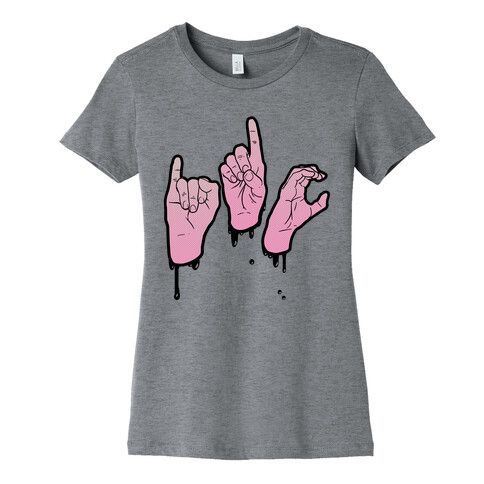 IDC (ASL) Womens T-Shirt