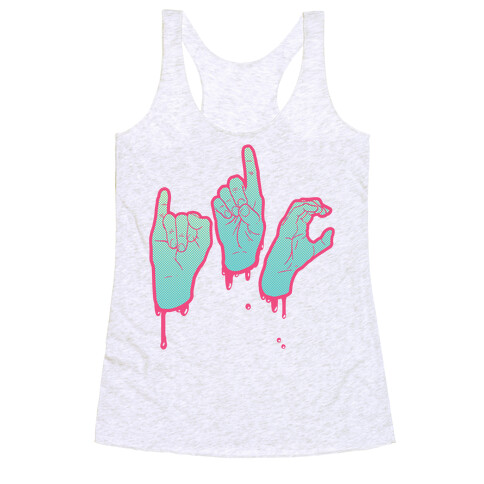 IDC (ASL) Racerback Tank Top