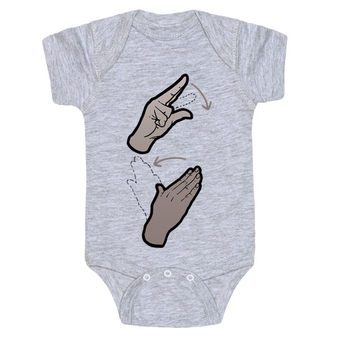 No Thanks (ASL) Baby One-Piece