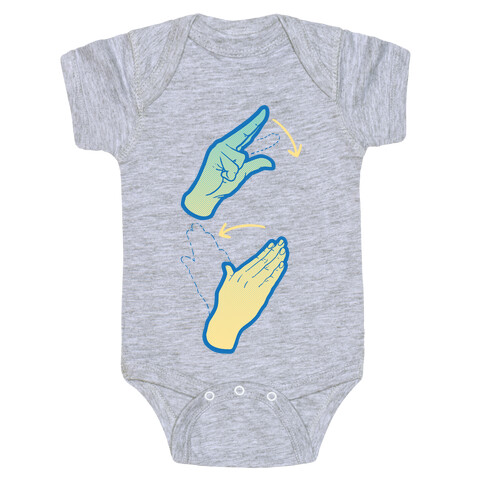 No Thanks (ASL) Baby One-Piece