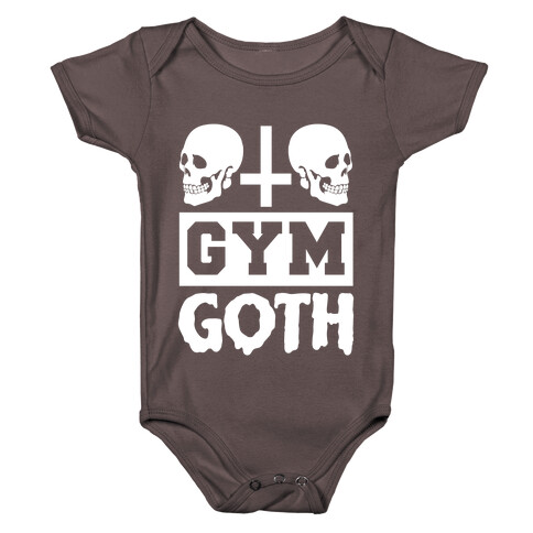 Gym Goth Baby One-Piece