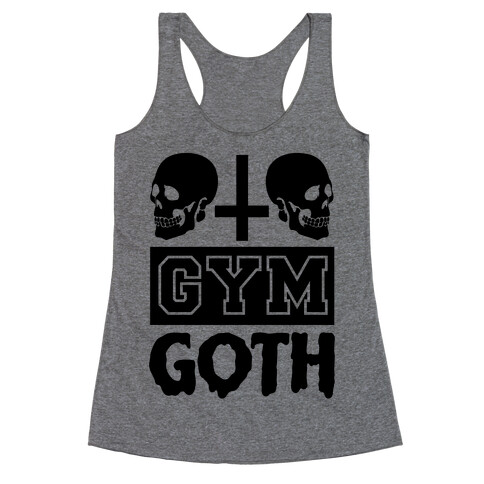 Gym Goth Racerback Tank Top