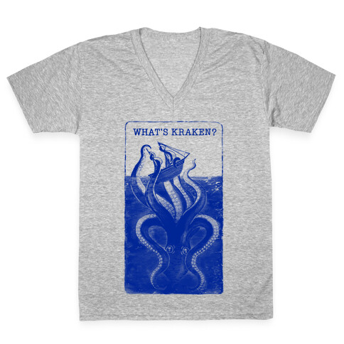 What's Kraken? V-Neck Tee Shirt