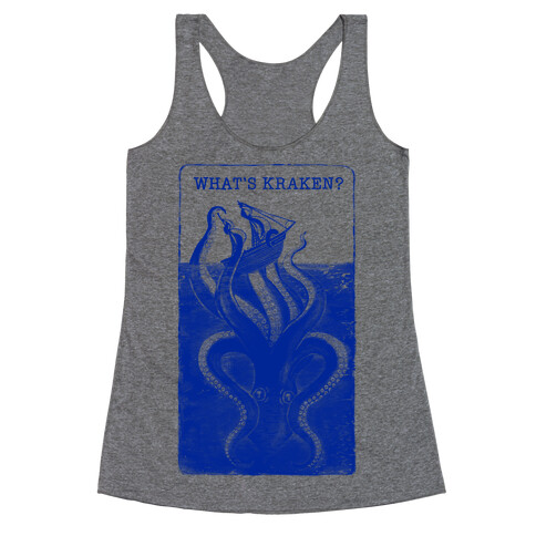 What's Kraken? Racerback Tank Top