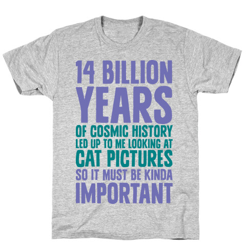 14 Billion Years of Cosmic History T-Shirt