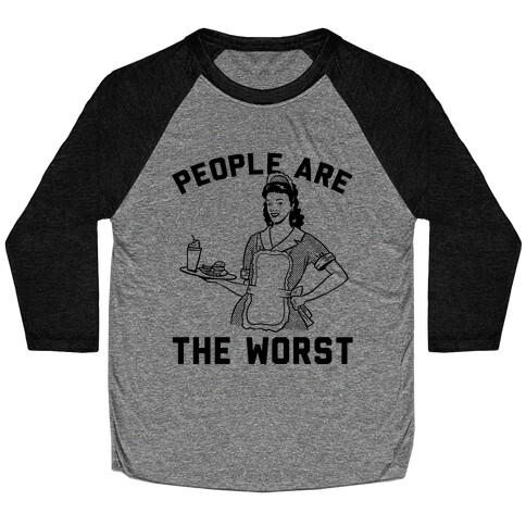 People Are The Worst Baseball Tee