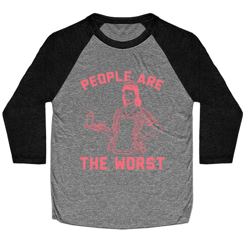 People Are The Worst Baseball Tee