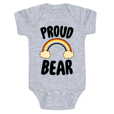 Proud Bear Baby One-Piece