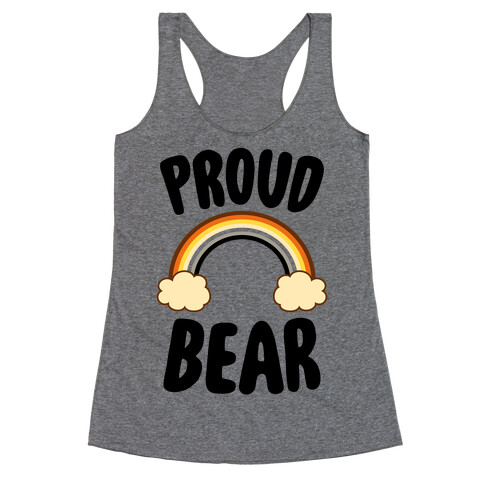 Proud Bear Racerback Tank Top