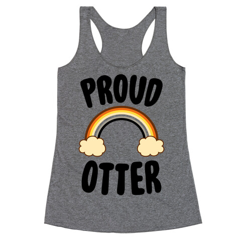 Proud Otter Racerback Tank Top