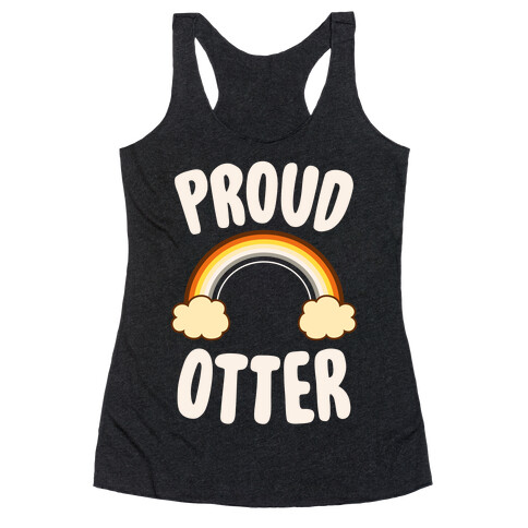 Proud Otter Racerback Tank Top