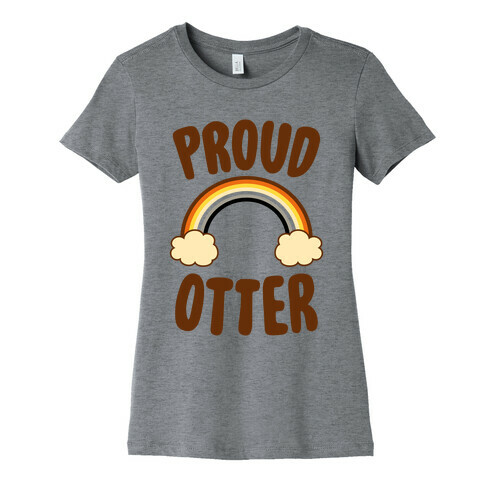 Proud Otter Womens T-Shirt