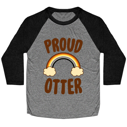 Proud Otter Baseball Tee