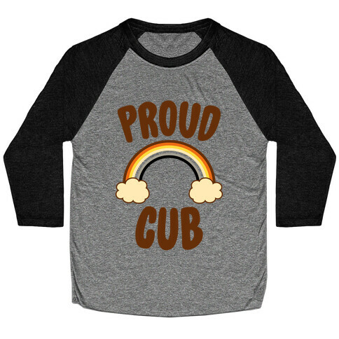 Proud Cub Baseball Tee