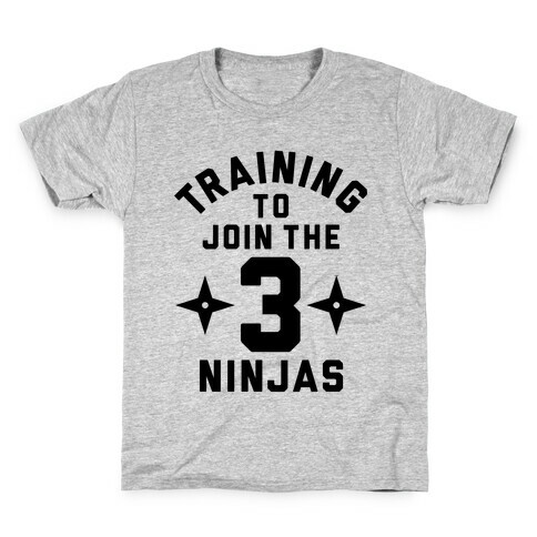 Training To Join The 3 Ninjas Kids T-Shirt