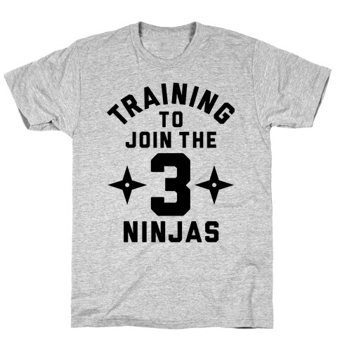 Training To Join The 3 Ninjas T-Shirt