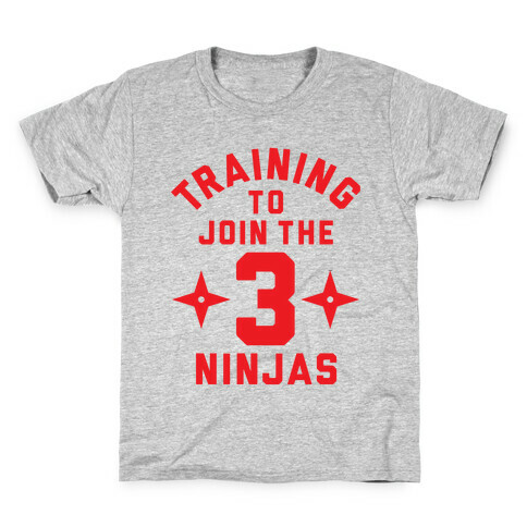 Training To Join The 3 Ninjas Kids T-Shirt