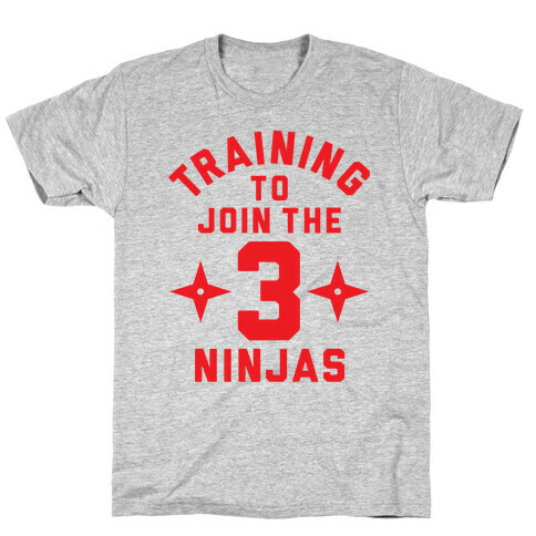 Training To Join The 3 Ninjas T-Shirt