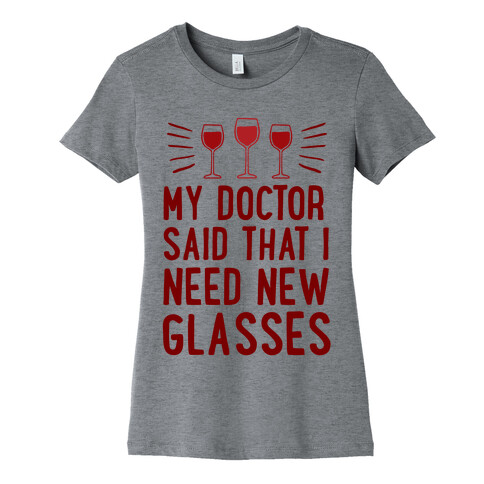 My Doctor Said That I Need New Glasses Womens T-Shirt