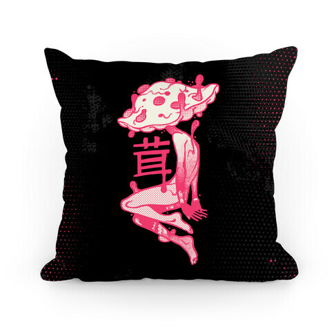 Mushroom Boy Pillow