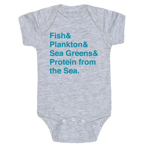Protein From The Sea Baby One-Piece