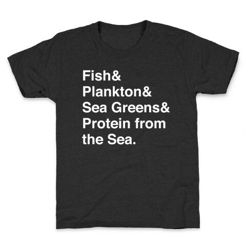 Protein From The Sea Kids T-Shirt