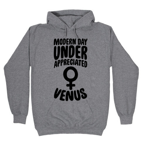 Modern Day Under Appreciated Venus Hooded Sweatshirt