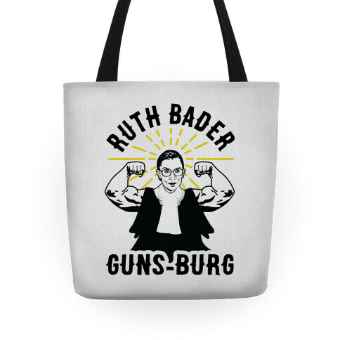 Ruth Bader Guns-Burg Tote