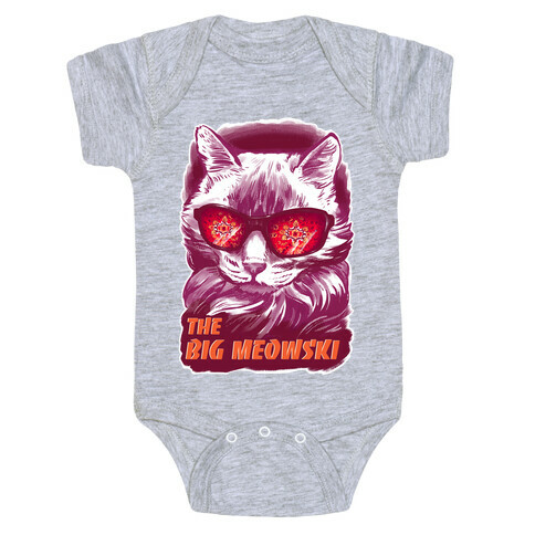 The Big Meowski Baby One-Piece