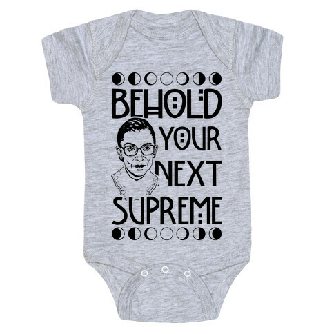 Behold Your Next Supreme Baby One-Piece