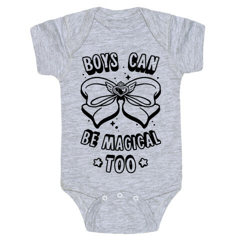 Boys Can Be Magical Too Baby One-Piece