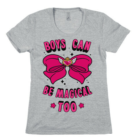 Boys Can Be Magical Too Womens T-Shirt