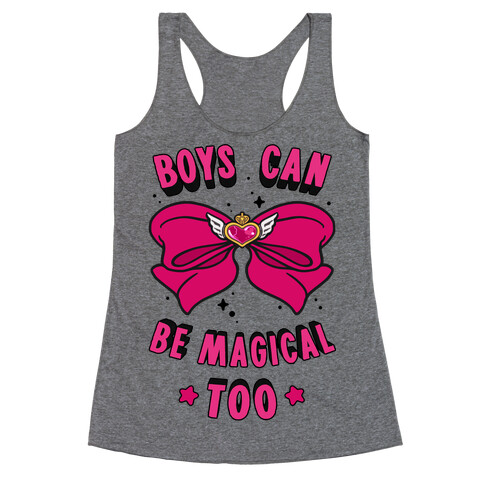 Boys Can Be Magical Too Racerback Tank Top