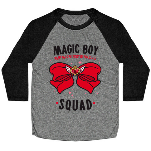Magic Boy Squad (Red) Baseball Tee