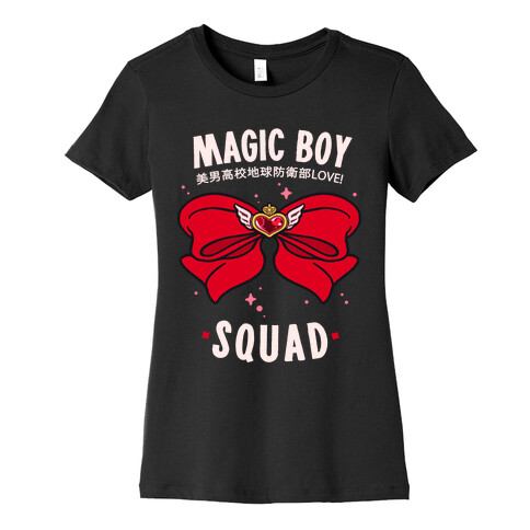 Magic Boy Squad (Red) Womens T-Shirt