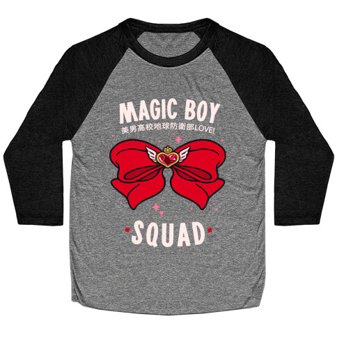 Magic Boy Squad (Red) Baseball Tee