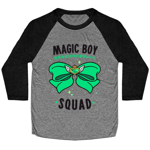 Magic Boy Squad (Green) Baseball Tee
