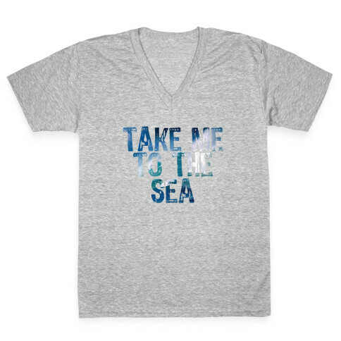To the Sea V-Neck Tee Shirt