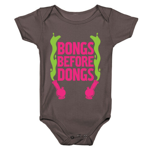 Bongs Before Dongs Baby One-Piece