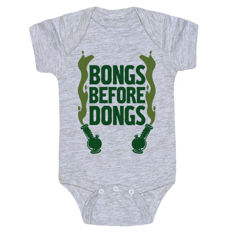 Bongs Before Dongs Baby One-Piece