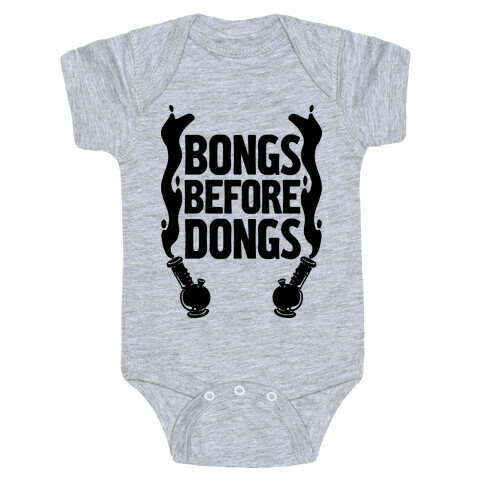 Bongs Before Dongs Baby One-Piece