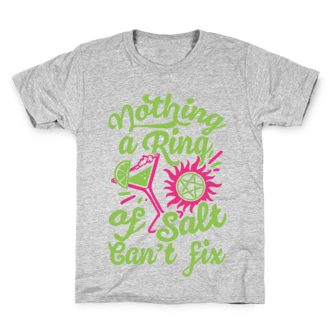 Nothing A Ring Of Salt Can't Fix Kids T-Shirt