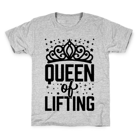 Queen Of Lifting Kids T-Shirt