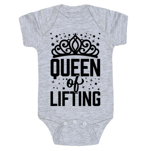 Queen Of Lifting Baby One-Piece